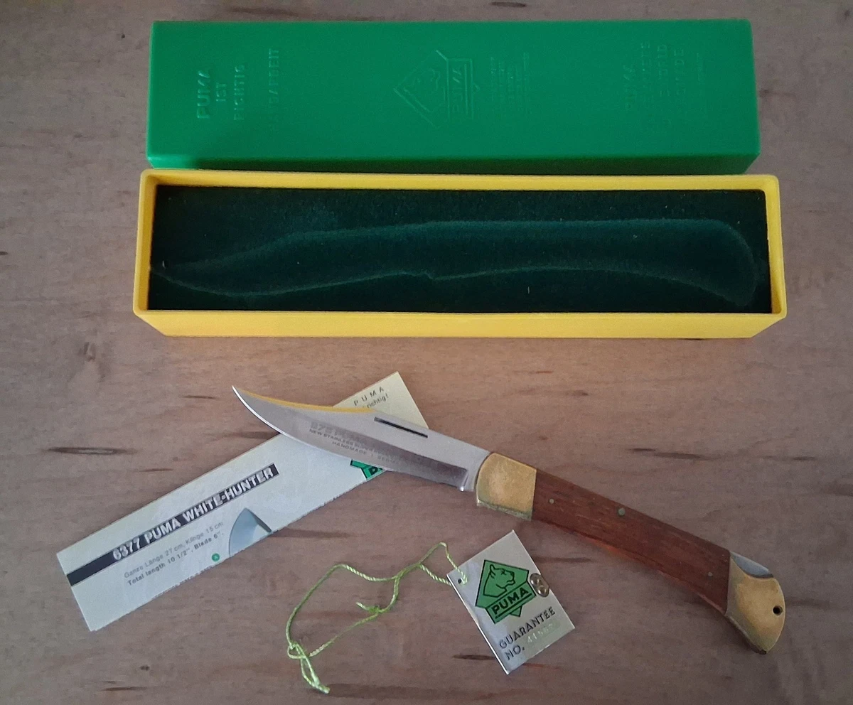PUMA Plain Collectible Vintage Factory Manufactured Fixed Blade