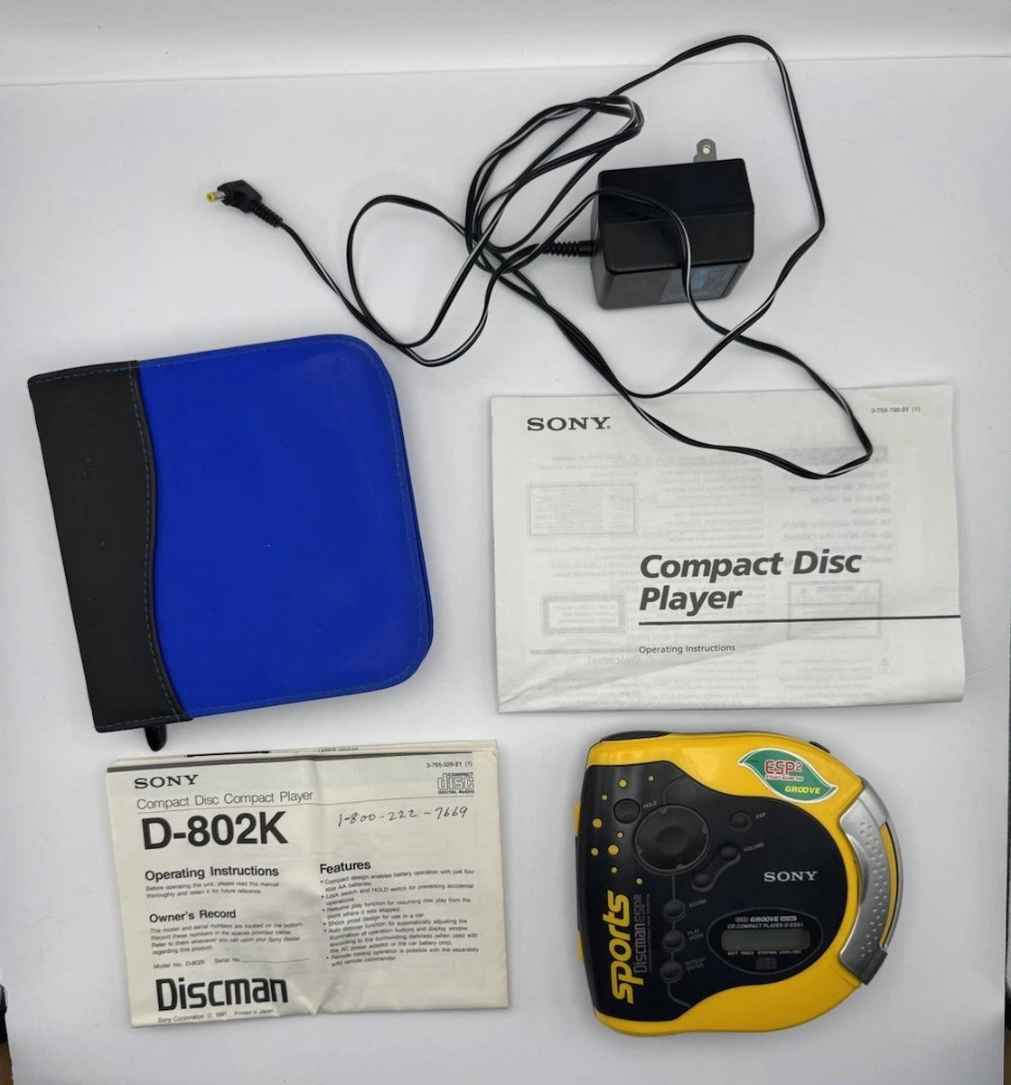 Yellow Sony Personal CD Players for sale | eBay