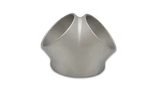 Vibrant 11743 Y-Pipe - 3 in Inlet - 2-1/2 in Outlets - S/S - Universal