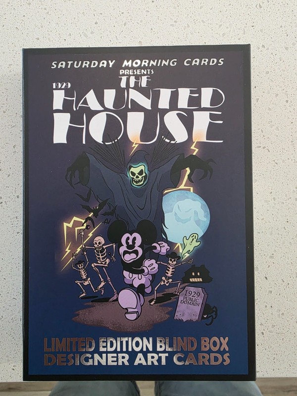 2025 SMC LIMITED EDITION THE HAUNTED HOUSE MICKEY 1 OF 1
