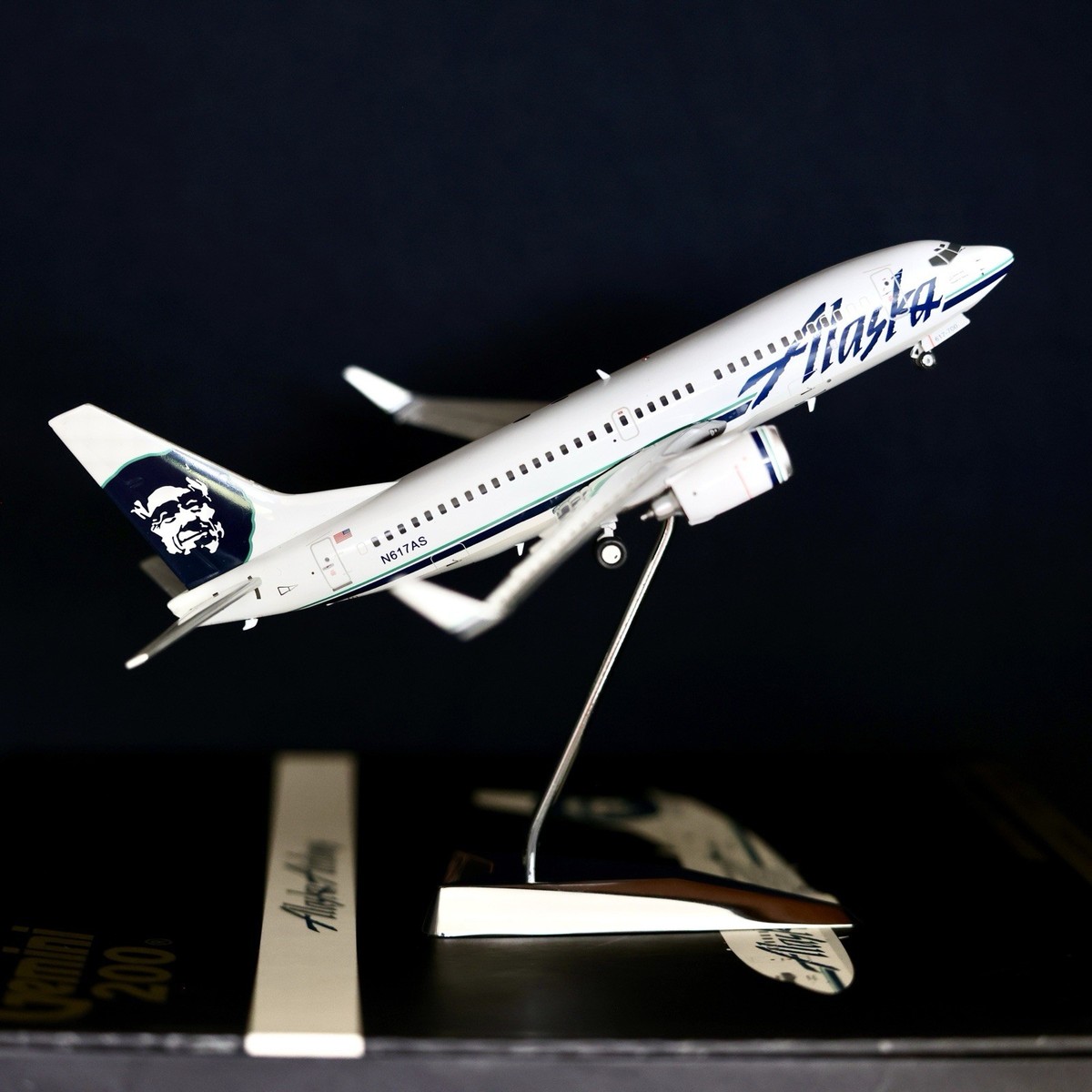 Gemini Jets 1:200 Alaska Airlines N617AS 737-700 G2ASA010 [ONLY