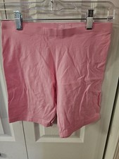 Pantaloncini da bici rosa Wonder Nation per ragazze taglia XL (14/16)