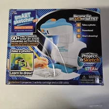 Flycatcher Smart Sketcher 2.0, Drawing Projector Gift for age 5+ Teal & White