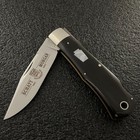 Schatt & Morgan 2002 Series XII Buffalo Horn Lock Back Hunter Knife 4½" Queen — photo 3
