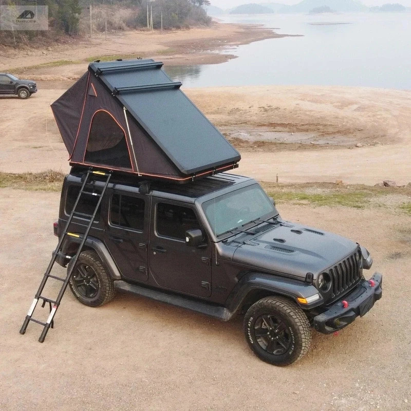 Hardshell Roof Top Tent Camping Tent RTT w/Ladder for SUV Jeep