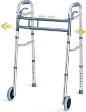 Medical king Walkers for Seniors Aluminum Lightweight Walker with Silver 
