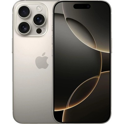 Apple iPhone 16 Pro 256GB IOS 5G Smartphone Titan Natur Natural Titanium Grau