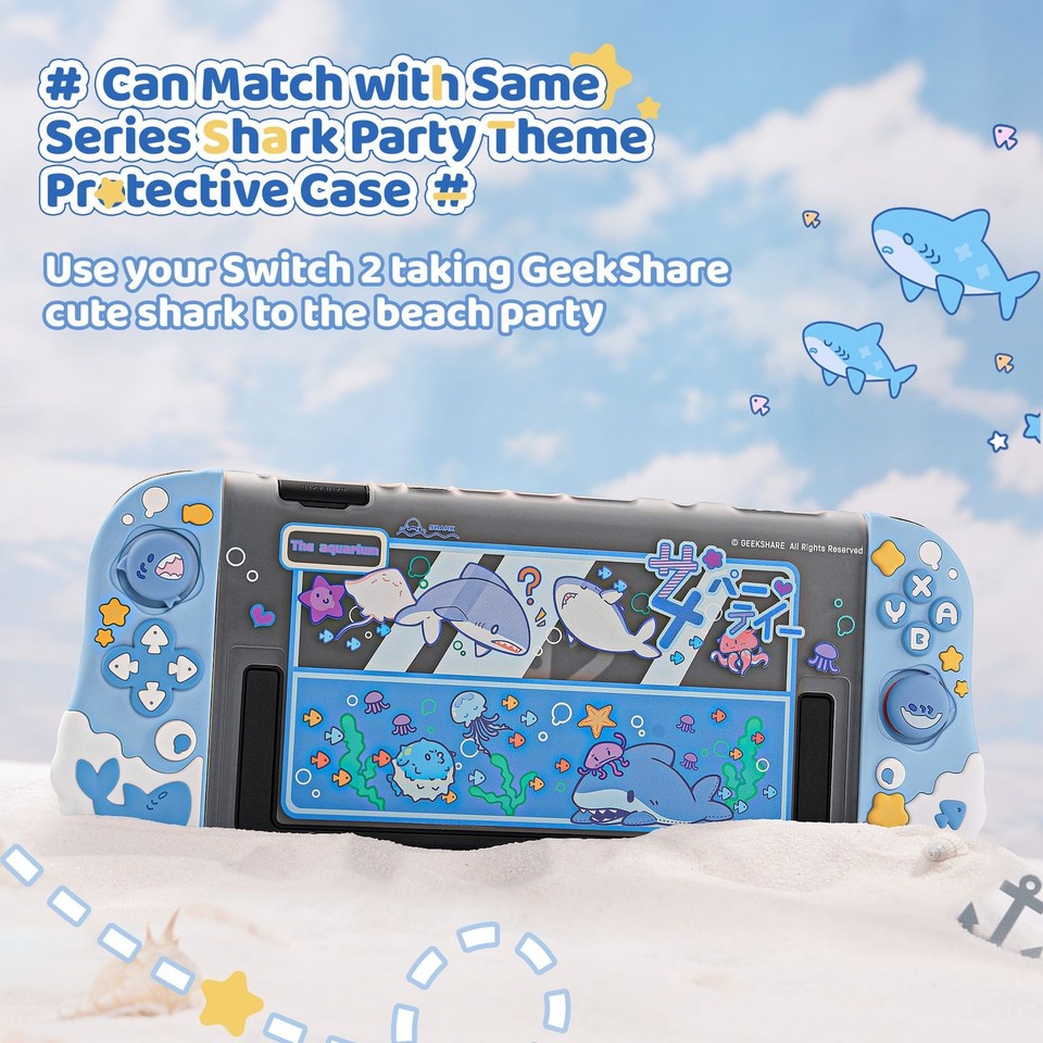 GeekShare Joy Con Cover for Nintendo Switch 2 2025 Protective Case ...