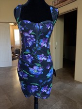 Lulus Mini Dress Lined Zipper XS Extra Small New
