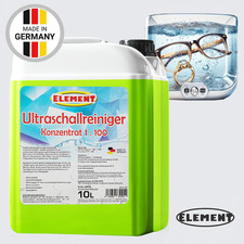 10 Liter ULTRASCHALLREINIGER | Konzentrat | Schmuckreiniger | Brillenreiniger