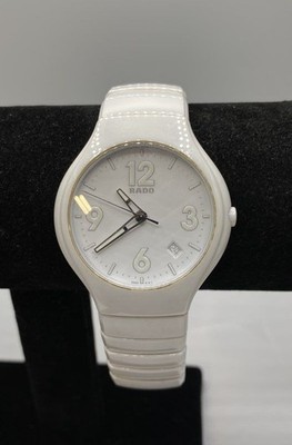 Women's Rado Dia Star Ceramic Titanium Swiss Analog Quartz 45mm Watch