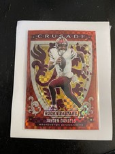 2025 Panini Rookies & Stars - Crusade Jayden Daniels #30 Red Plaid