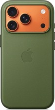 Apple TechWoven Case with MagSafe for iPhone 17 Pro -- Green. New Open Box