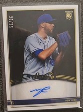 2022 CHRONICLES STUDIO BLACK SIGNATURES TYLOR MEGILL SILVER AUTOGRAPH RC #/25 