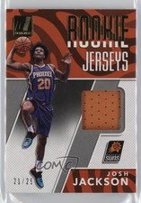 2017-18 Panini Donruss Rookie Jerseys Prime /25 Josh Jackson #RJ-JJ3 2u3