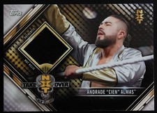 2019 Topps WWE Mat Relics NXT Takeover: New Orleans 2018 Andrade 