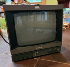 Sony PVM-137 11" x 8.5 B W MonitorAC 120V 50/60HZ 30 W Retro Gaming 1997