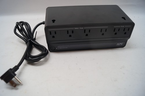 APC Back-UPS 425 BE425M 6Outlet Battery Surge Protector No Battery WORKING B351