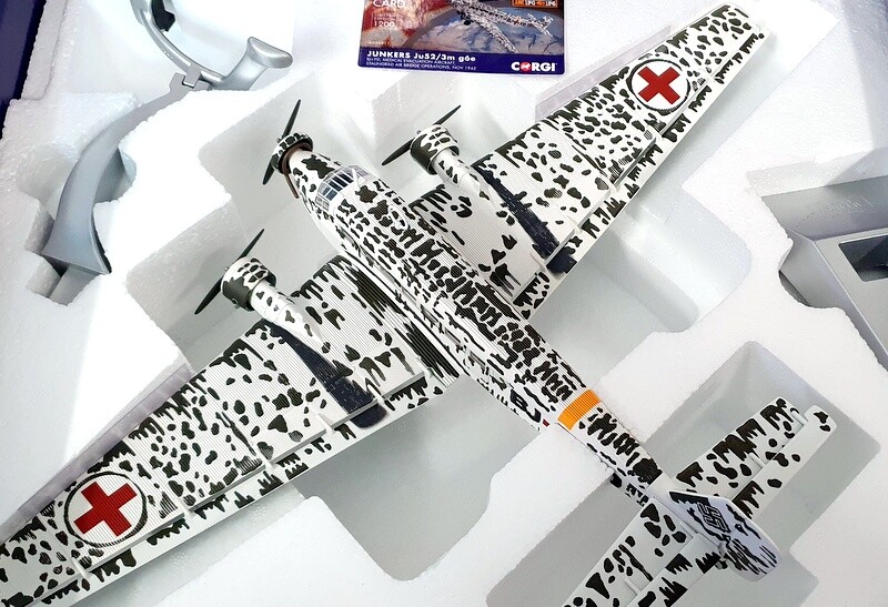 CORGI - 1/72 コーギー corgi ユンカース Ju-52/3M 救急医療搬送