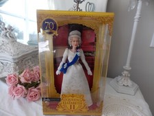 MATTEL 70TH ANNIVERSARY QUEEN ELIZABETH II  PLATNUM JUBILEE BARBIE DOLL NRFB