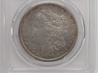 Mint ERROR 1890-s MORGAN Dollar. PCGS XF45 