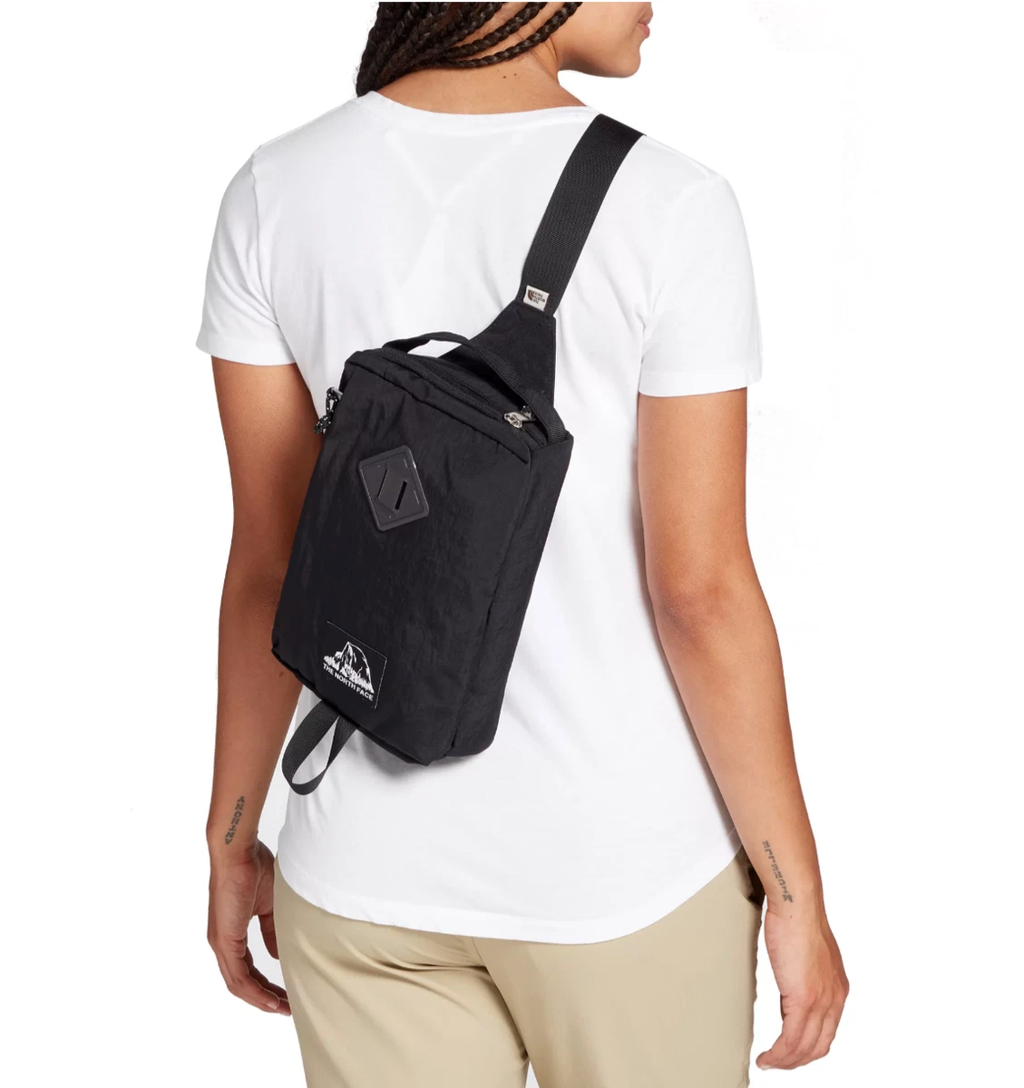 New The North Face Berkeley Field Bag Shoulder Bag Black NF0A52WAKX7-OS