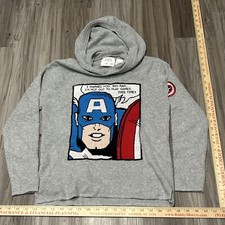 Zara Kids Marvel Sweaters Hoodie Size 10