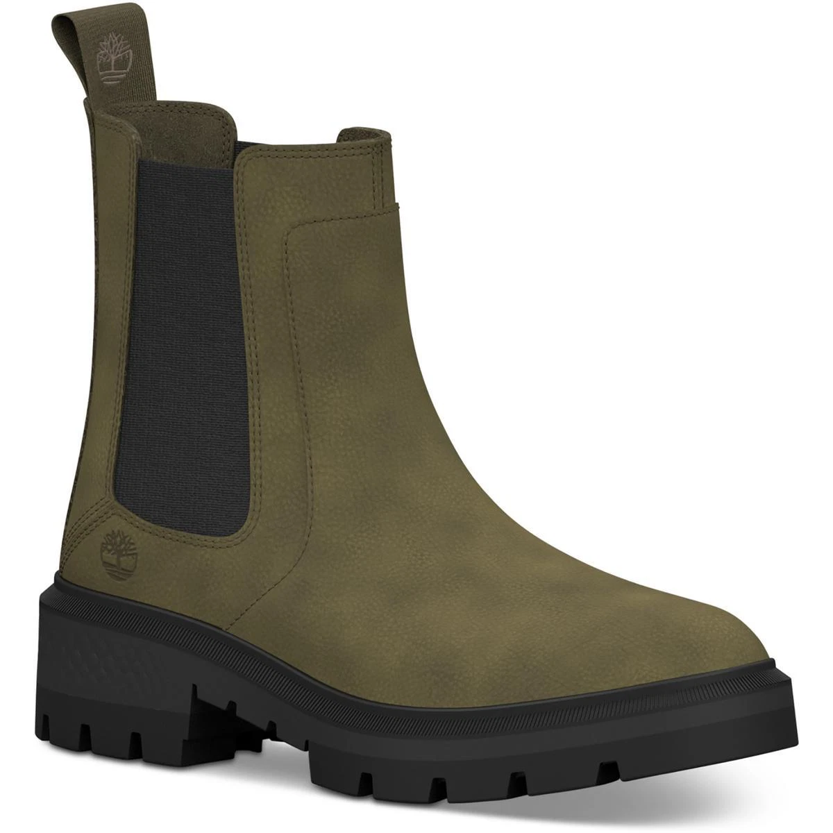 Green chelsea sales boots womens