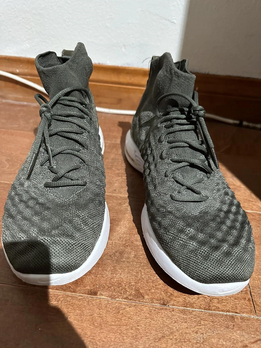 Nike free rn flyknit deals olive
