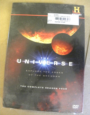 History Channel THE UNIVERSE The Complete Season Four 4 DVD discs Sealed NEW NM