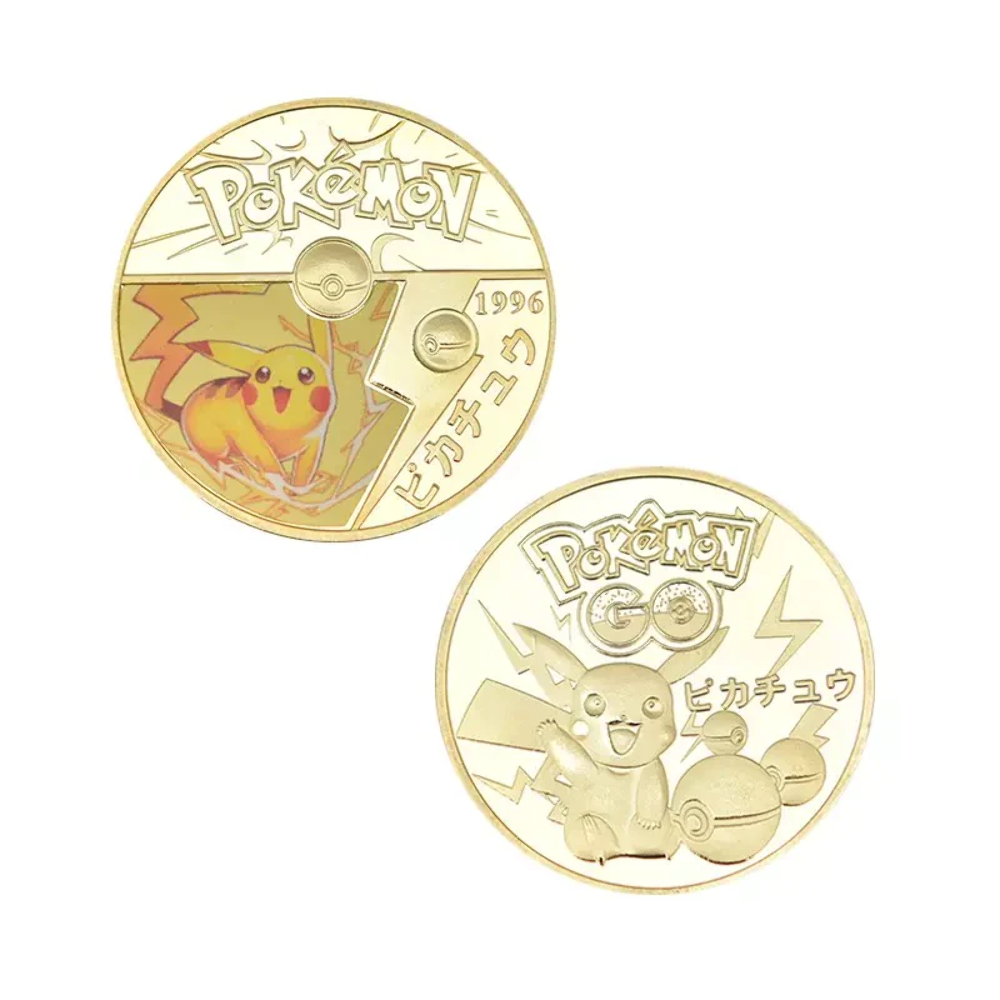 1996 Pokemon Coin Challenge Coin #5 of 10 Great Starter Coin for
