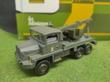 Solido hachette militaire camion Berliet GBC  dépanneuse n°113 en boite
