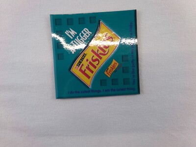 Friskies Cat Food I'm A Tugger 2 in 1 Photo Frame Fridge Magnet -EUC
