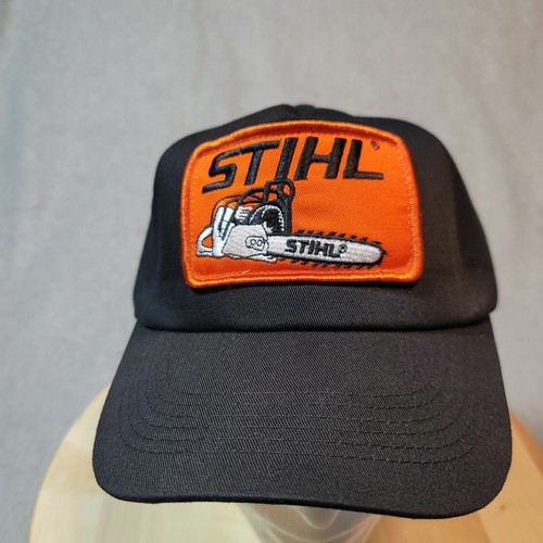 Stihl Mens Black Round Bill Classic 