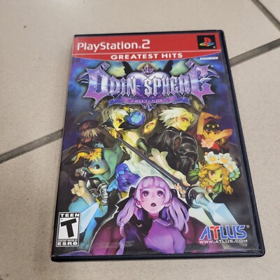 Odin Sphere PlayStation 2 PS2 Video Game TESTED disc Manual Case COMPLETE