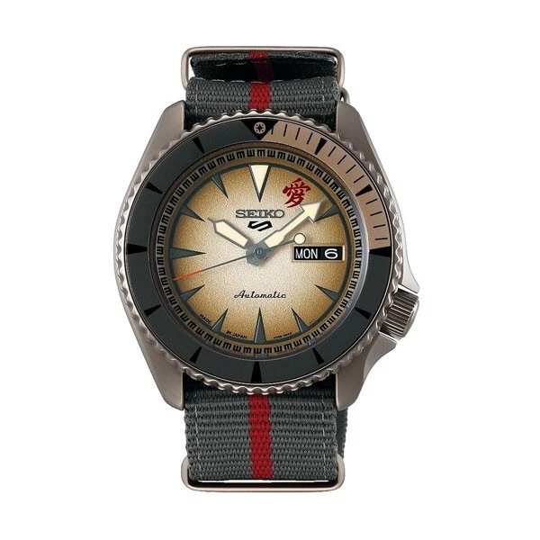 SEIKO 5 Sports x NARUTO BORUTO SBSA093 Beige GAARA Men s Watch New in Box