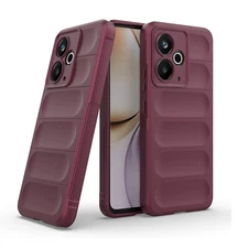 For Realme 14T 5G, Shockproof Anti-slip Skin Feel Soft Rubber Back Case Cover