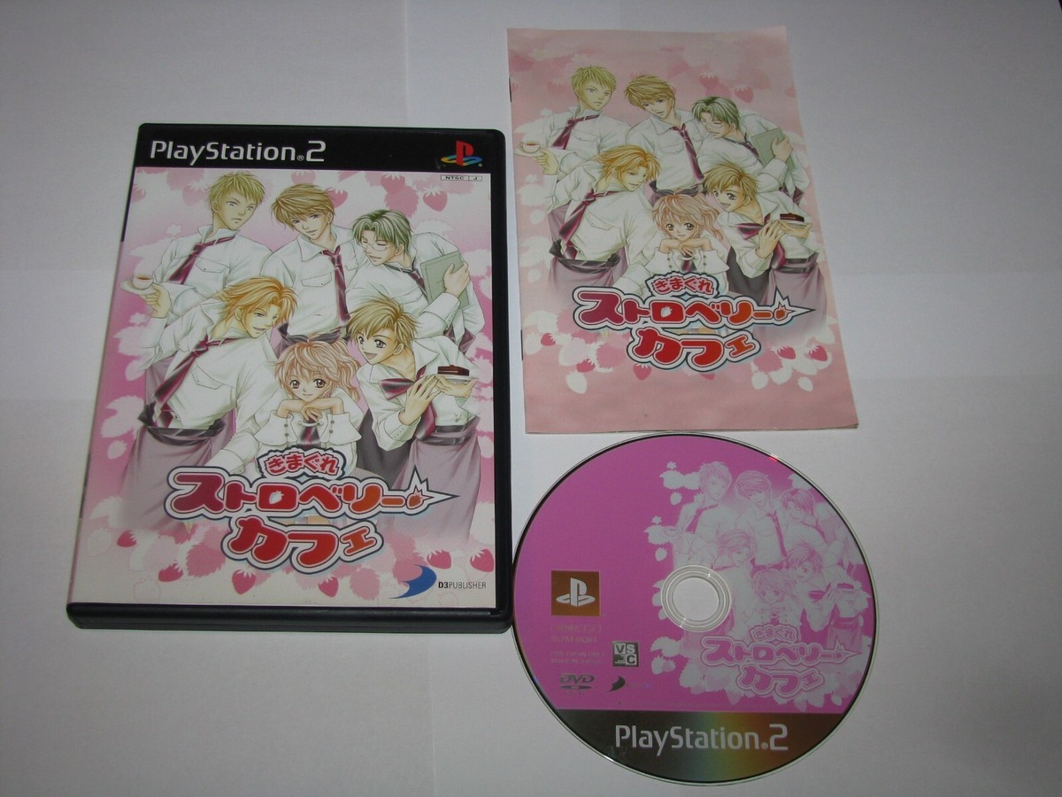 Kimagure Strawberry Cafe Playstation 2 PS2 Japan import US Seller