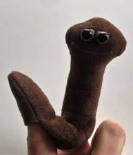 Worm Finger Puppet