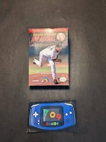 Roger Clemens' MVP Baseball (Nintendo Entertainment System) NES CIB COMPLETE
