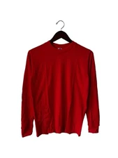 vintage russell athletic long sleeve shirt mens size small NWOT 90s NOS USA made