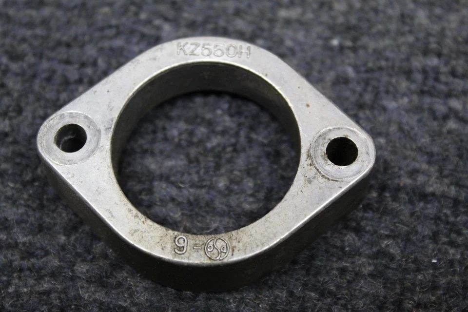 1985 KAWASAKI NINJA 600R EXHAUST HEADER FLANGE QTY OF 2 18069-1025 #9 - Image 2 of 4