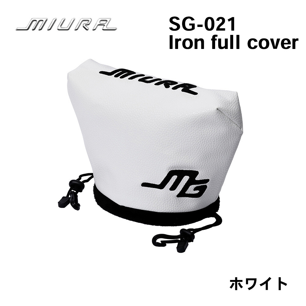 Miura Giken Golf Iron Headcover Full Head Cover SG-021 Fits Miura Giken Golf Iron Headcover Full Head Cover SG-021 Fits