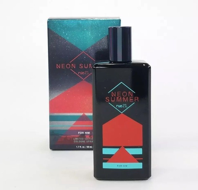 Neon Summer for Him Cologne Fragrance Rue 21 rue21 1.7 Oz Limited