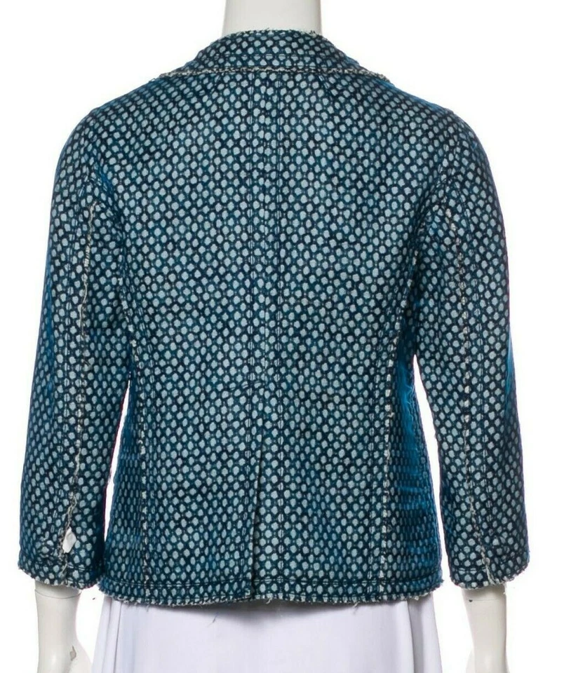 CHAQUETA TOP 8 NUEVA CON ETIQUETAS MARC JACOBS SEDA SUPERPUESTA TEJIDA NOCHE CÓCTEL Foto 3 de 3