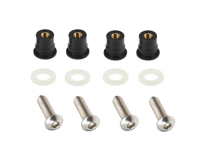 Ducati 350 400 600 750 900 SS SL Verkleidung Mittelteil Schraubensatz Set - Bild 1 von 4