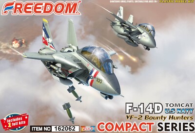 Freedom Model Kits Compact Series U.S NAVY F-14D TOMCAT 162062