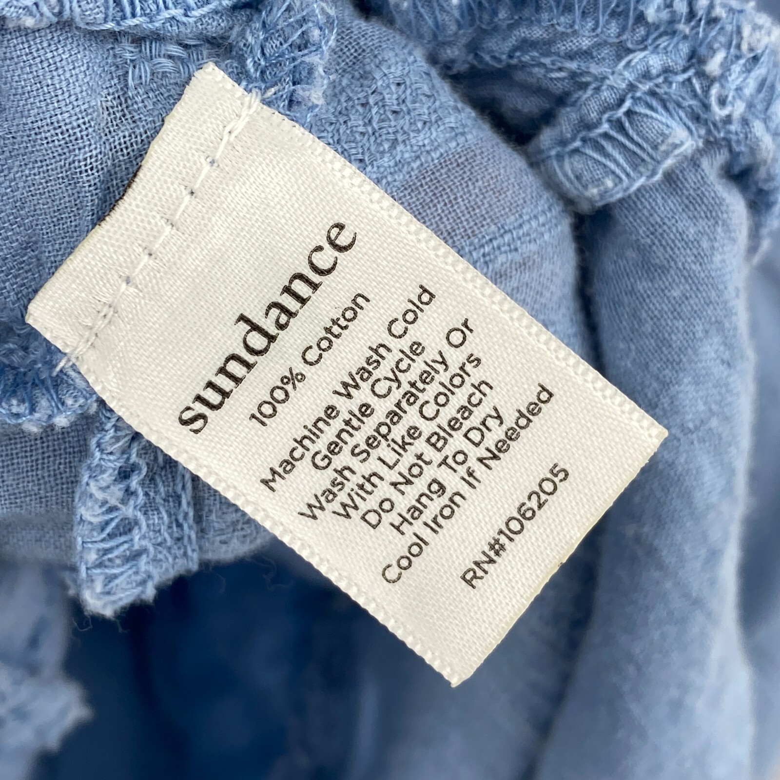 Sundance Patchwork Gauze Popover Tunic Petite Sma… - image 10