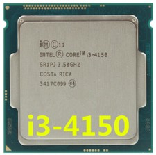 Intel Core i3-4150 CPU Dual Core 3M 3.5GHz LGA1150 SR1PJ 54W Processor