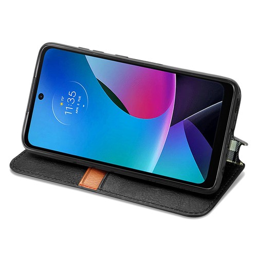 Custodia telefono pelle portafoglio per Motorola Moto G Stylus Power G 5G (2025) G96 - Foto 28 di 56